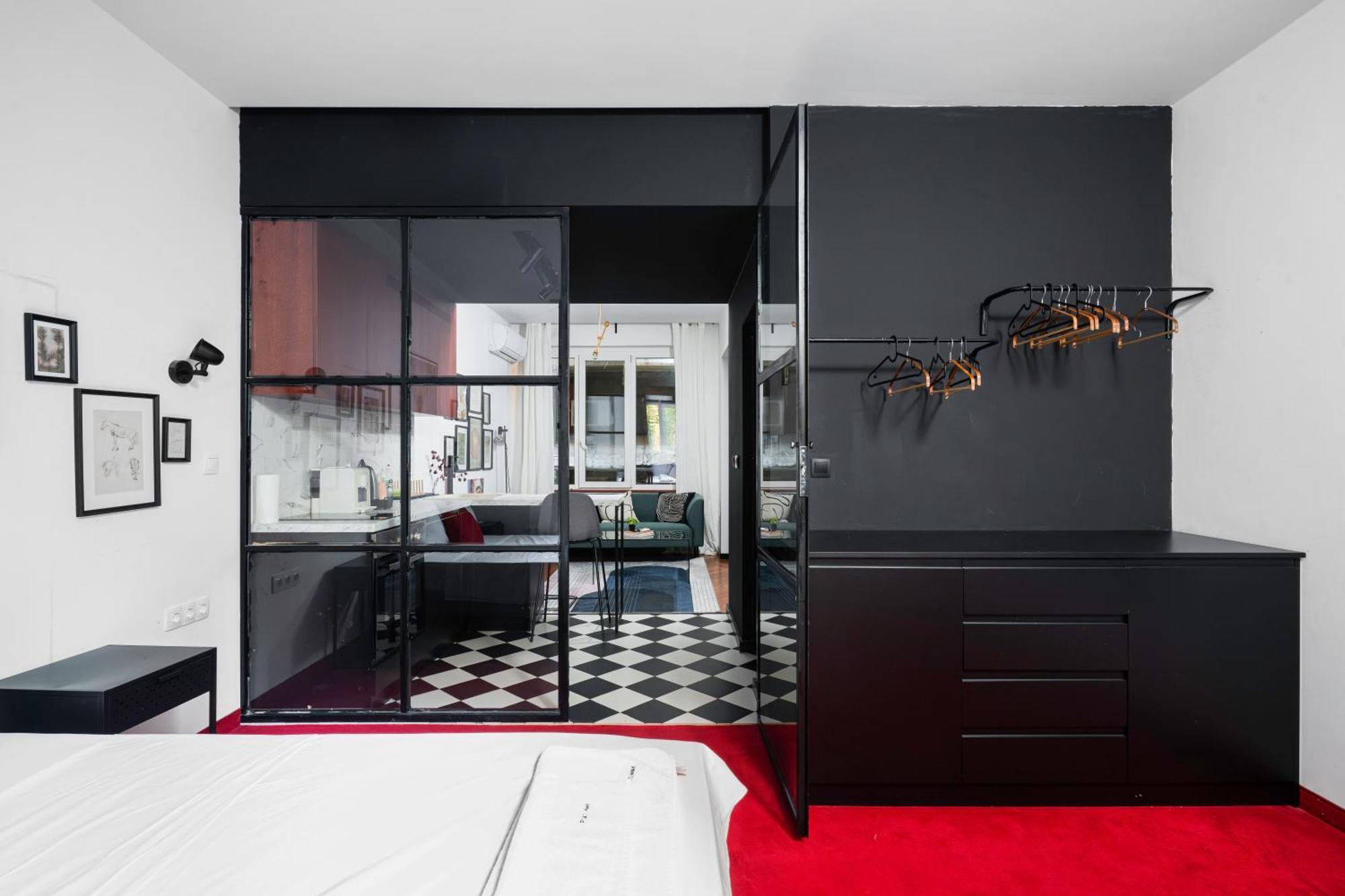 Central Art-Inspired Flat With Private Garage Sofia Buitenkant foto